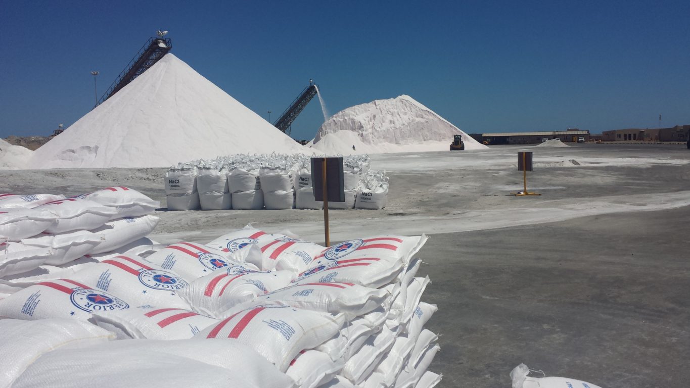 Medium Coarse Salt Storage
