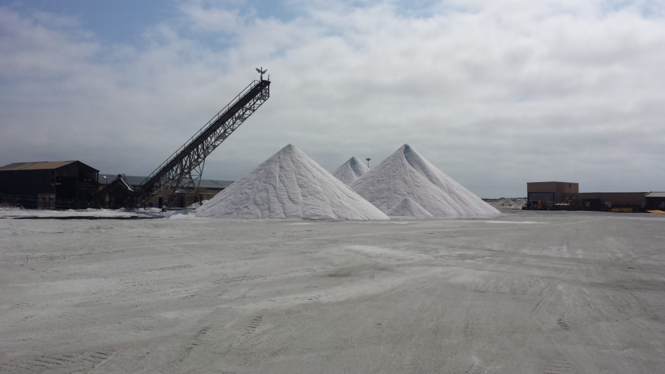 Refined Solar Sea Salt, Medium Coarse Salt Production